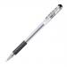 Pentel Hybrid Gel Grip Rollerball Pen 0.6mm Tip 0.3mm Line Black Ref K116-AE [Pack 12] 803294