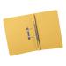 5 Star Elite Transfer Spring File Super Heavyweight 420gsm Capacity 38mm Foolscap Yellow [Pack 25]