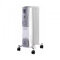 1.5kW 7 Fin Oil Filled Radiator White Ref HG01186 805890