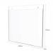 Wall Sign Holder Pre Drilled Landscape A4 Clear 806358