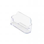 Business Card Holder Desktop Single Pocket Clear 806382