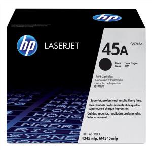 Click to view product details and reviews for Hp 45a Laser Toner Cartridge Page Life 18000pp Black Ref Q5945a 809373.