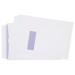 PremierTeam C4 Pocket Envelope Window Printed Interior Peel n Stick 115gsm 324x229mm White [Pack 250] 812250