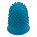 Quality Thimblette Rubber for Note-counting Page-turning Size 1 Medium Blue Ref 265486 [Pack 10] 814202