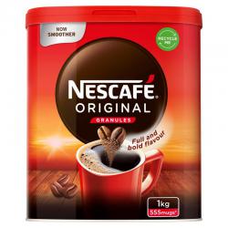 Nescafe Original Instant Coffee Granules Tin 1kg  815446