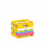 Post-it® Notes PEFC Energetic Colours 38x51mm Ref 653 TFEN [Pack 12] 815799