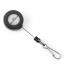 Durable Badge Reel with Spring Snap Fastener 850mm Ref Charcoal 8221-58 [Pack 10] 817465