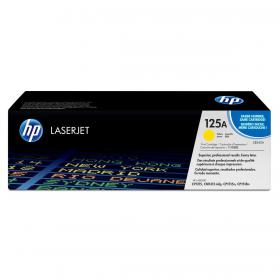 HP 125A Laser Toner Cartridge Page Life 1400pp Yellow Ref CB542A 821575