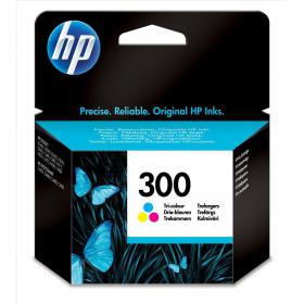 Hewlett Packard HP No.300 Inkjet Cartridge Page Life 165pp 4ml Tri-Colour Ref CC643EE