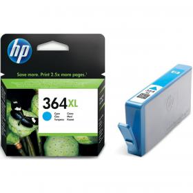 Hewlett Packard HP No.364XL Inkjet Cartridge High Yield Page Life 750pp 6ml Cyan Ref CB323EE 822986