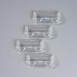 Rexel Crystalfile Classic Plastic Tabs for Suspension File Clear Ref 78020 [Pack 50] 823021