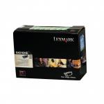 Lexmark T640T642T644 Laser Toner Cart Return Program High Yield Page Life 21000Pp Black Ref 64016He 826014