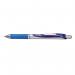 Pentel EnerGel XM Retractable 0.7mm Tip 0.35mm Line Blue Ref BL77-C [Pack 12] 827487