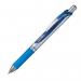 Pentel EnerGel XM Retractable 0.7mm Tip 0.35mm Line Blue Ref BL77-C [Pack 12] 827487