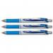 Pentel EnerGel XM Retractable 0.7mm Tip 0.35mm Line Blue Ref BL77-C [Pack 12] 827487