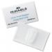 Durable Name Badge Click Fold Polypropylene Combi Clip and Insert 54x90mm Ref 821419 [Pack 25] 829196