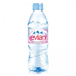 Evian Natural Mineral Water Still Bottle Plastic 500ml Ref 01210 Pack