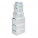 Really Useful Storage Box Plastic Lightweight Robust Stackable 9 Litre W255xD395xH155mm Clear Ref 9C 830941