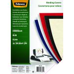 Fellowes Binding Covers 250gsm A4 Royal Blue Gloss Ref 5378203 [Pack 100] 832073