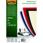 Fellowes Binding Covers 250gsm A4 Red Gloss Ref 5378303 [Pack 100] 832103