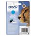 Epson T0712 Inkjet Cartridge Cheetah Page Life 495pp 5.5ml Cyan Ref C13T07124012 834114