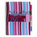 Pukka Pad Project Book Wirebound Perforated Ruled 5-Divider 80gsm 250pp A4 Assorted Ref PROBA4 [Pack 3] 836746