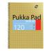 Pukka Pad Vellum Notebook Wirebound 80gsm Ruled Margin Perf Punched 4 Holes 120pp A4+ Ref VJM/1 [Pack 3] 838896