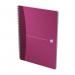 Oxford Office Notebook Poly Wirebound 90gsm Smart Ruled 180pp A4 Assorted Colour Ref 100101918 [Pack 5] 838918