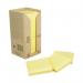 Post-it Note Recycled Tower Pack 76x76mm Pastel Yellow Ref 654-1T [Pack 16] 839132