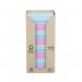 Post-it Notes Pad Recycled Tower Pack 76x76mm Pastel Rainbow Ref 7100259226 [Pack 16] 839167