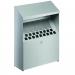 Durable Ash Bin Wall-mounted Capacity of 4 Litres 310x107x450mm Silver Ref 3334/23