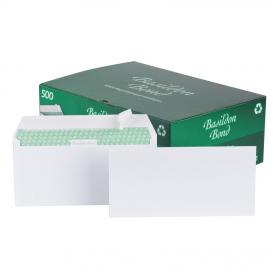 Basildon Bond Envelopes Recycled Wallet Peel & Seal 120gsm DL White Ref C80116 Pack of 500 842109