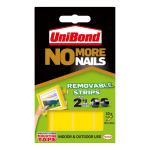 UniBond No More Nails Removable Strips 20mm x 40mm 842788