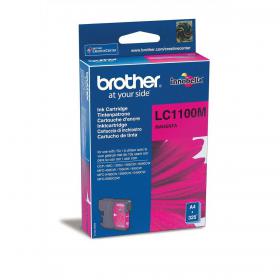 Brother Inkjet Cartridge Page Life 325pp Magenta Ref LC1100M 843674