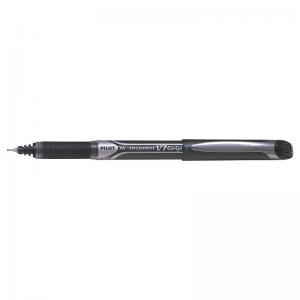 Pilot V7 Hi-Tecpoint Rball Pen Rubber Grip Fine 0.7mm Tip 0.5mm Line