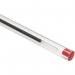 Bic Cristal Ball Pen Clear Barrel 1.0mm Tip 0.32mm Line Red Ref 8373612 [Pack 50] 844136