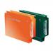 Rexel Crystalfile Extra Lateral File Polypropylene 30mm Wide-base Foolscap Green Ref 300122 [Pack 25] 844179