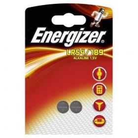 Energizer Alkaline LR54 Button Cell Battery 1.5V Ref LR54 189 PIP2 Pack of 2
