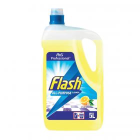 Flash All Purpose Cleaner for Washable Surfaces 5 Litres Lemon Fragrance Ref 1014001 845234