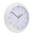 5 Star Facilities Wall Clock With Coloured Case Diameter 300mm White