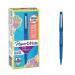 Paper Mate Flair Felt Tip Pens 1.0mm Tip 0.8mm Line Blue Ref S0191013 [Pack 12] 852465