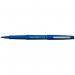 Paper Mate Flair Felt Tip Pens 1.0mm Tip 0.8mm Line Blue Ref S0191013 [Pack 12] 852465