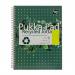 Pukka Pad Recycled Nbk Wbnd 80gsm Ruled Margin Perf Punched 4 Holes 110pp A4+ Green Ref RCA4 [Pack 3] 852872