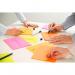 Post-it Super Sticky Meeting Notes Pads of 45 Sheets 203x152mm Neon Colours Ref 6845-SSP-EU [Pack 4] 852902