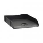 Avery DTR Letter Tray Self-stacking W270xD360xH60mm Black Ref DR100BLK 853089