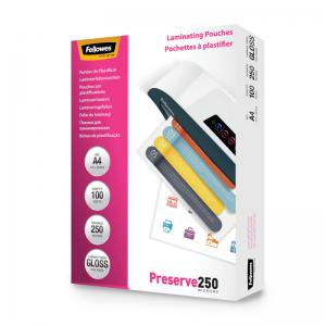 Fellowes Laminating Pouches 500 Micron for A4 Ref 54018 Pack 100