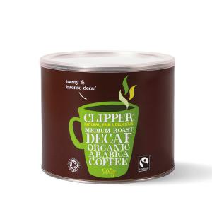 Clipper Fairtrade Instant Decaffeinated Coffee Organic Granules Freeze