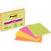 Post-it Super Sticky Meeting Notes Pads of 45 Sheets 149x98.4mm Bright Colours Ref 6445-SSP-EU [Pack 4] 858390