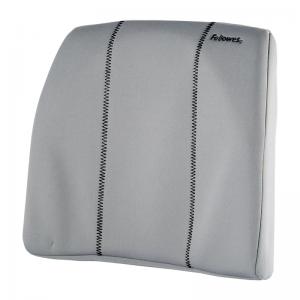 Image of Fellowes Slimline Back Support Soft-touch & Adjustable Strap