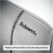 Fellowes Slimline Back Support Soft-touch & Adjustable Strap Graphite Ref 9190901 858609